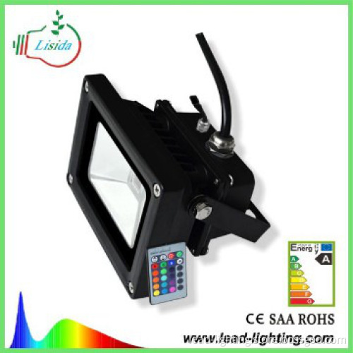 Hot sale Remote Control IP65 10W RGB Led Flood Light